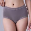 Quần Lót Nữ Lưng Cao Lụa Tơ Tằm Siêu Mịn Thoáng Khí, Kháng Khuẩn - MEQ2501